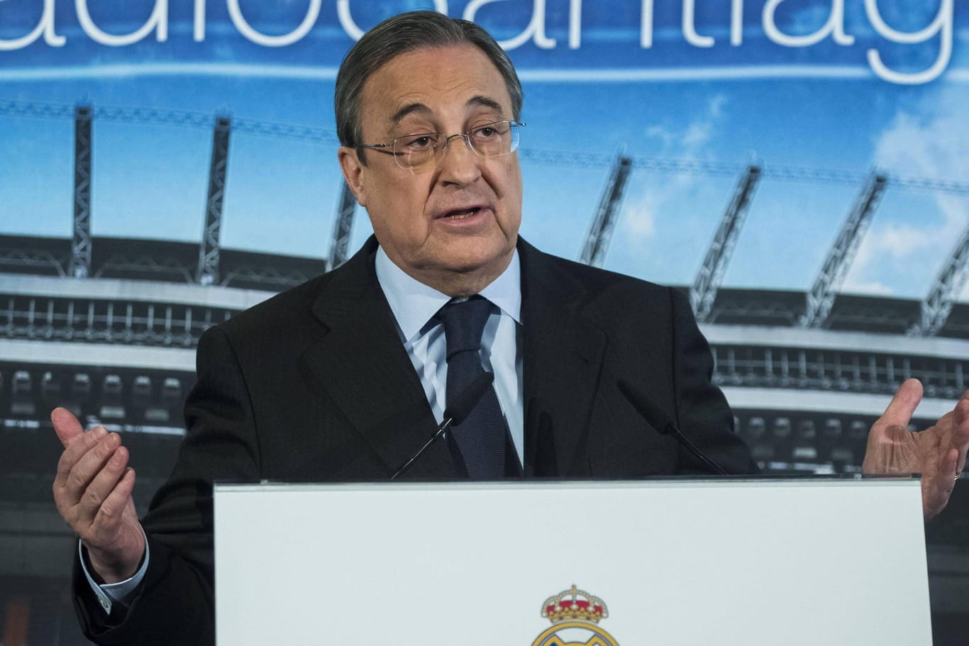 Florentino Perez: Der Präsident von Real Madrid hat die Super League noch nicht aufgegeben.