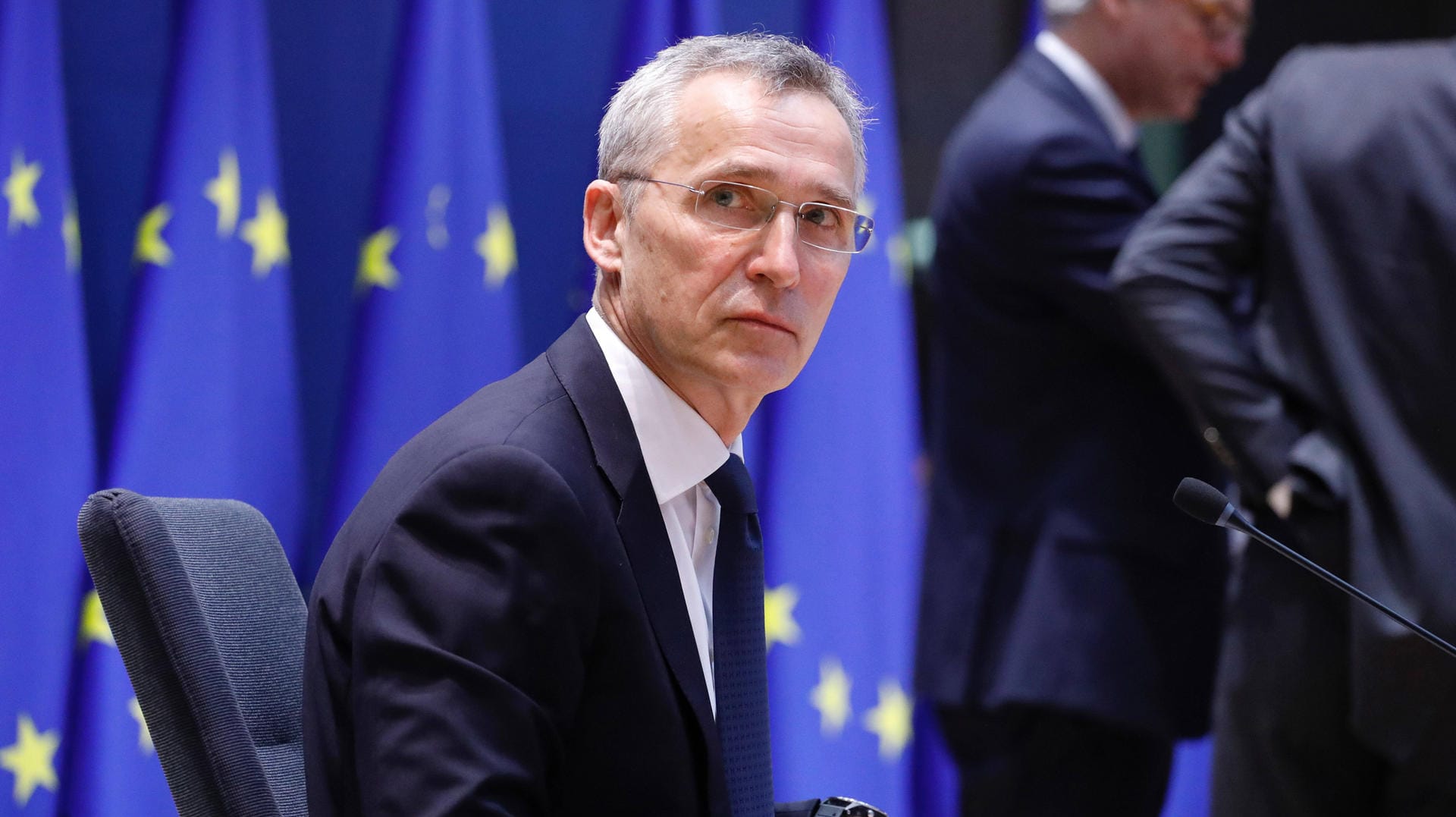 Jens Stoltenberg: Der Generalsekretär der Nato hat bekannt gegeben, dass der nächste Gipfel am 14. Juni stattfinden wird. Jens Stoltenberg: Der Generalsekretär der Nato hat bekannt gegeben, dass der nächste Gipfel am 14. Juni stattfinden wird.