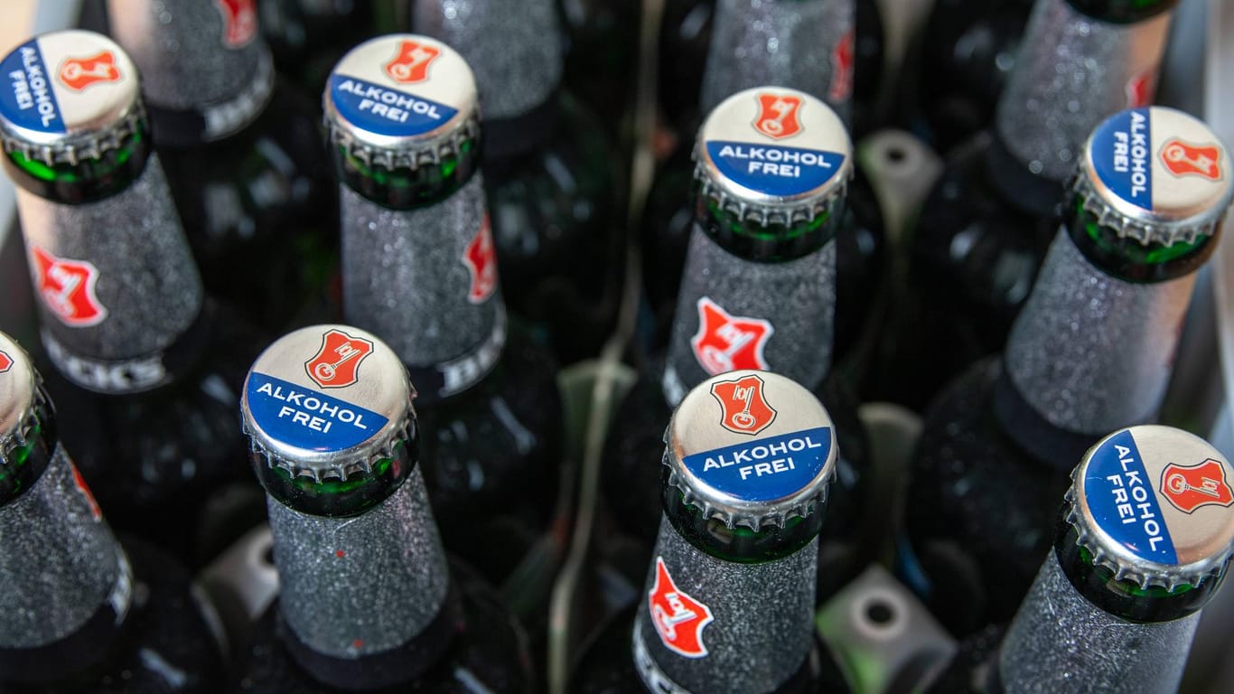 Bier ohne Alkohol: In Der Corona-Krise bleibt der Absatz – im Gegensatz zum alkoholhaltigen Bier – stabil.