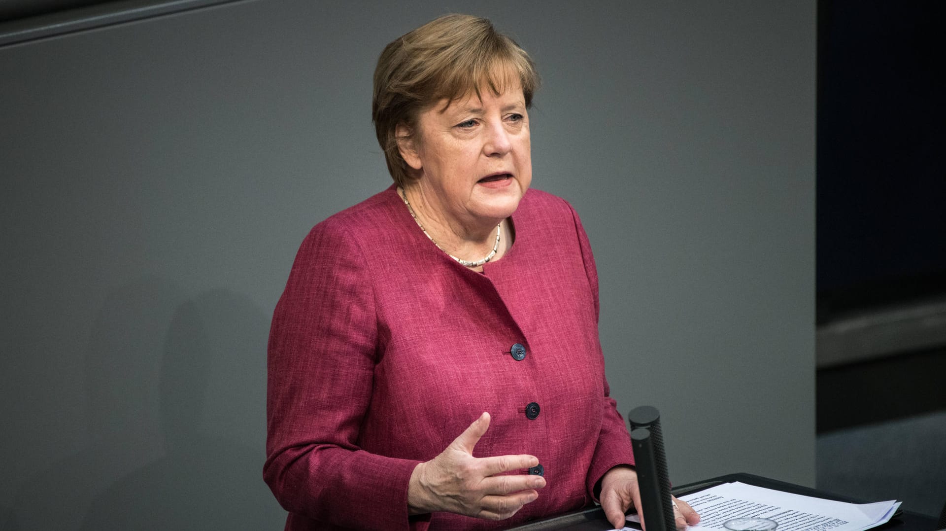 Bundeskanzlerin Angela Merkel: 2018 verkündete Merkel den Rückzug als CDU-Parteivorsitzende.