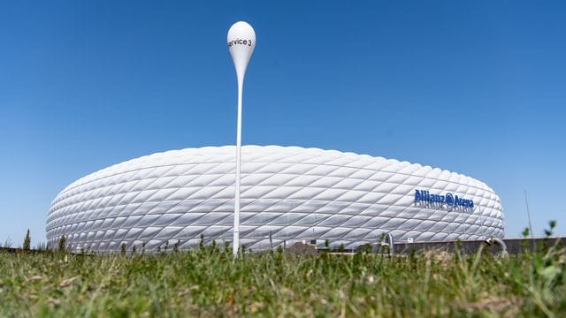 Vier Spiele der Fußball-EM werden in der Münchner Allianz Arena ausgetragen. Vier Spiele der Fußball-EM werden in der Münchner Allianz Arena ausgetragen.