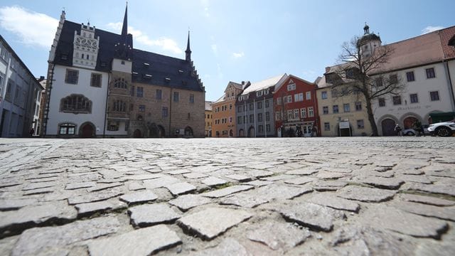 Marktplatz von Neustadt an der Orla