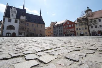 Marktplatz von Neustadt an der Orla