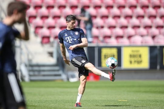 Ist nach seiner Verletzungpause zurück in Bayerns Startelf: Torjäger Robert Lewandowski.