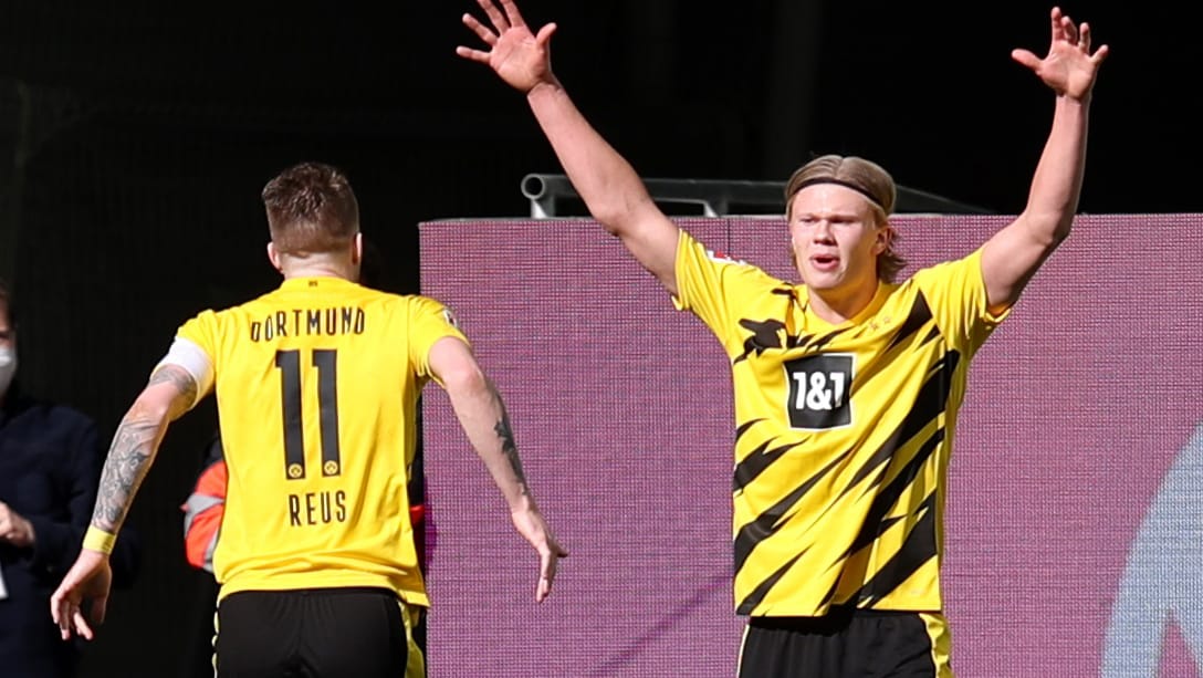 Erling Haaland: Der BVB-Stürmer erzielte in Wolfsburg einen Doppelpack. Erling Haaland: Der BVB-Stürmer erzielte in Wolfsburg einen Doppelpack.