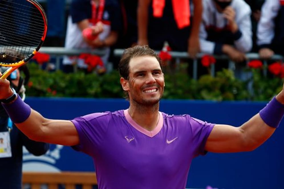 Steht zum zwölften Mal im Finale in Barcelona: Rafael Nadal.
