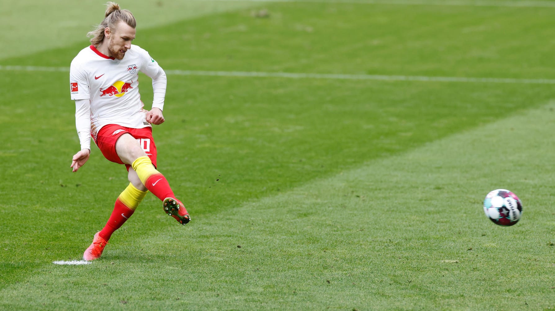 Emil Forsberg: Der Leipziger erzielte das 2:0 gegen Stuttgart.