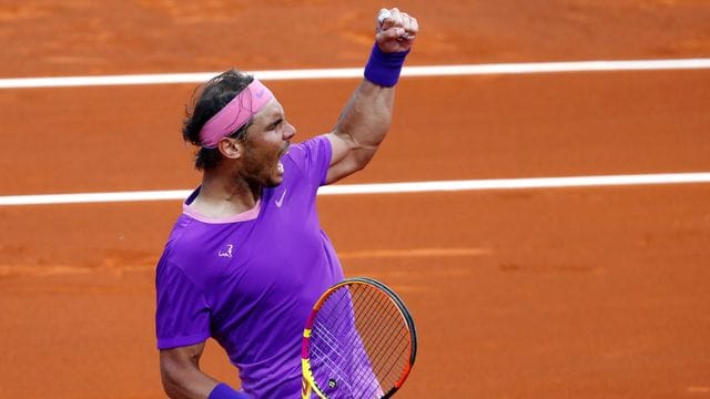 Hat sich im Finale von Barcelona durchgesetzt: Rafael Nadal freut sich über seinen Sieg. Hat sich im Finale von Barcelona durchgesetzt: Rafael Nadal freut sich über seinen Sieg.