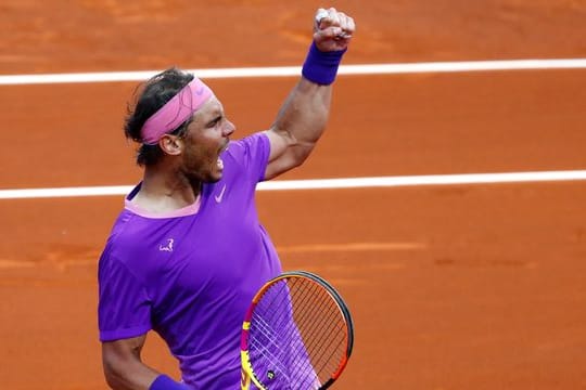 Hat sich im Finale von Barcelona durchgesetzt: Rafael Nadal freut sich über seinen Sieg.