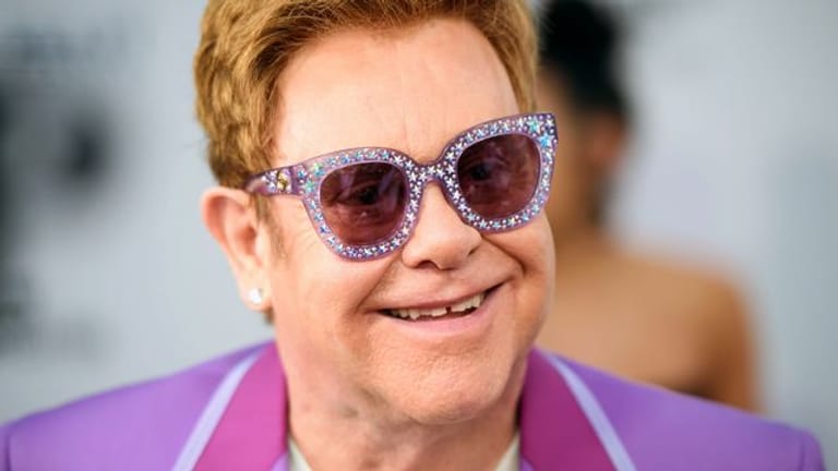 Elton John feierte die Oscars im Internet.