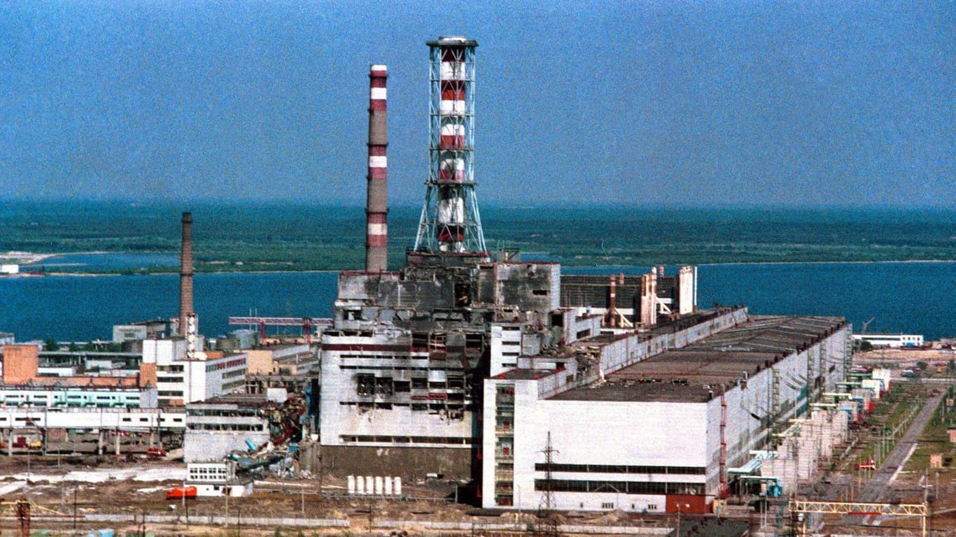 Das havarierte AKW Tschernobyl im Jahr 1986: Es war einer der schwersten Störfälle in der Geschichte der Kernkraft.