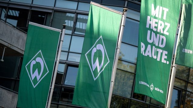 Flagge von Werder Bremen