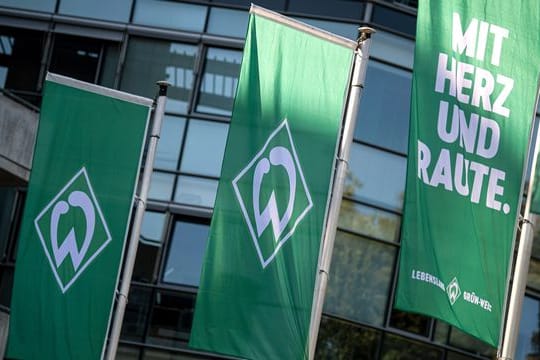 Flagge von Werder Bremen