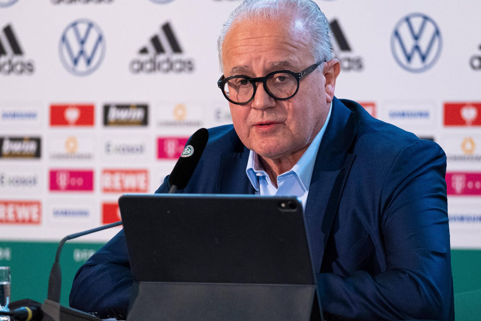 DFB-Präsident Fritz Keller: Verbale Entgleisung gegen seinen Vizepräsidenten.