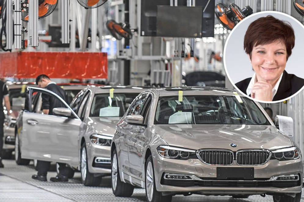 BMW-Produktion in China (Symbolbild): Die Autoindustrie hat mit einem weltweiten Chipmangel zu kämpfen.