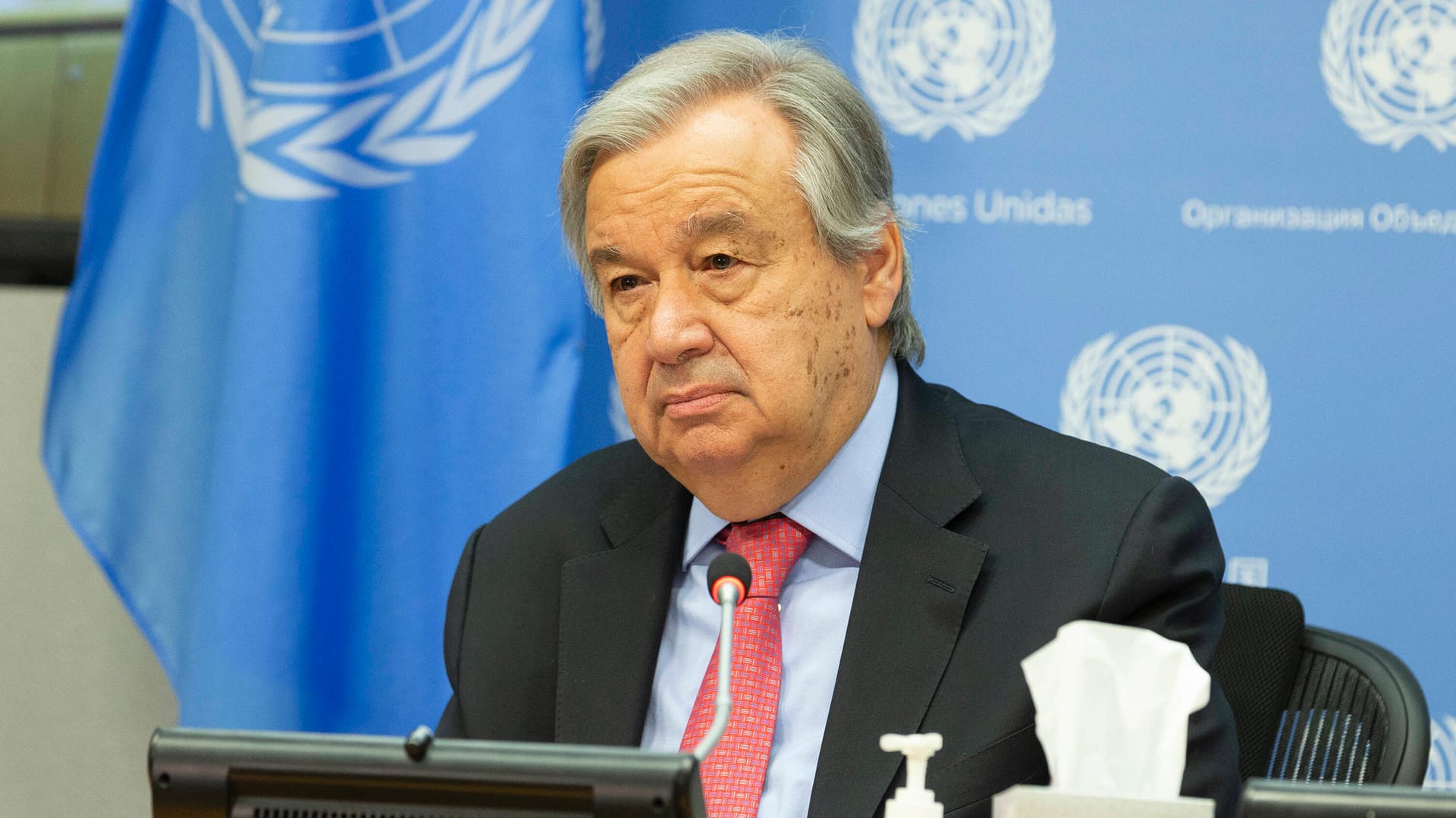 UN-Generalsekretär Antonio Guterres: Der Portugiese nimmt einen neuen Anlauf, um eine Lösung um die geteilte Insel Zypern zu finden. UN-Generalsekretär Antonio Guterres: Der Portugiese nimmt einen neuen Anlauf, um eine Lösung um die geteilte Insel Zypern zu finden.