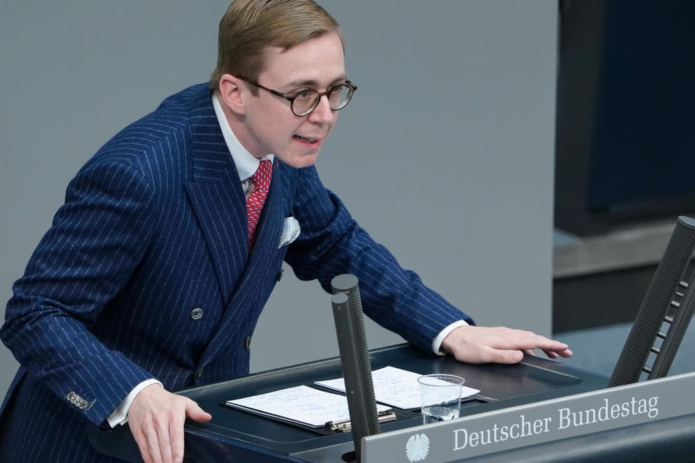 Philipp Amthor: Der Bundestagsabgeordnete warb für das Start-up Augustus Intelligence.