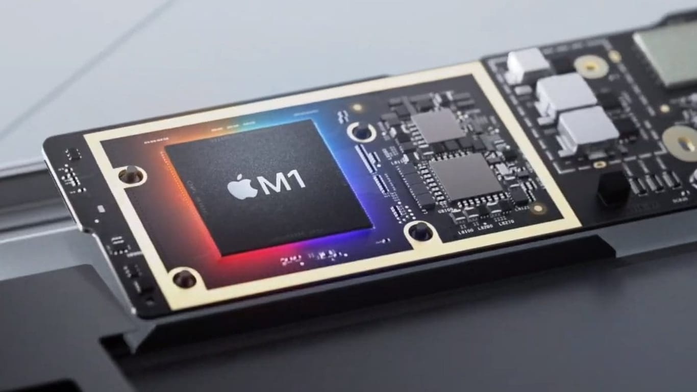 Apples M1-Chip: Noch in diesem Jahr soll ein großer Bruder des Chips erscheinen.