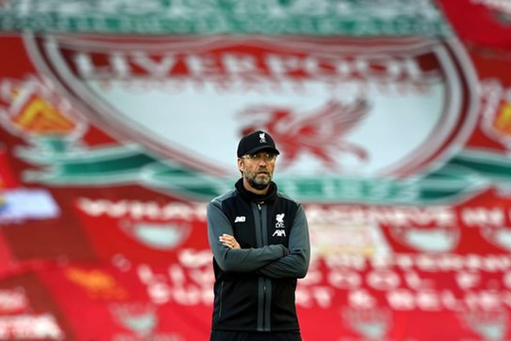 Der FC Liverpool von Trainer Jürgen Klopp hat in der Corona-Krise einen Millionenverlust gemacht.