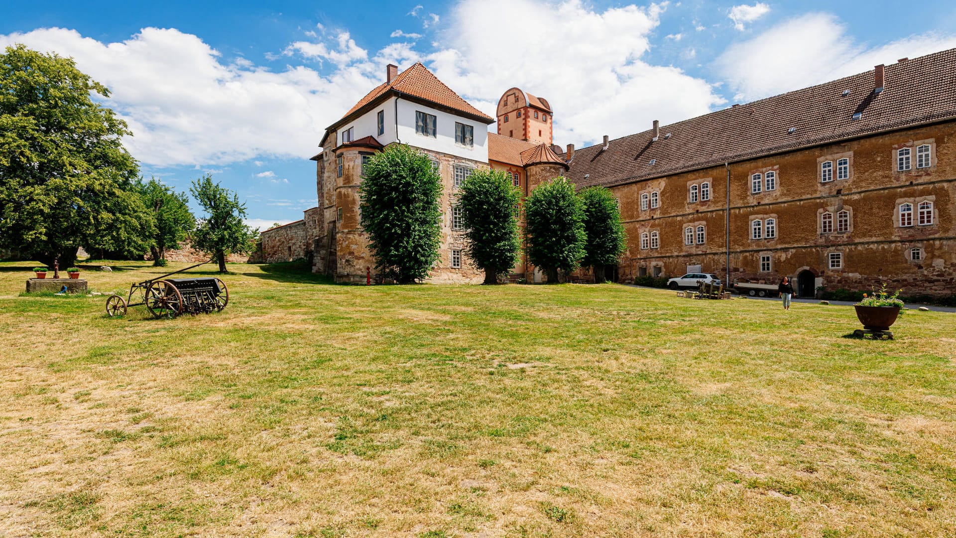 Blick auf das Schloss Breitungen: Vor Corona fanden hier unter anderem Hochzeiten statt.