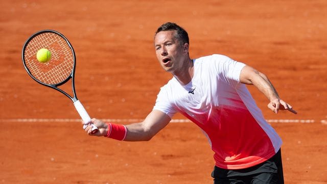In München bereits in der ersten Runde ausgeschieden: Philipp Kohlschreiber in Aktion.