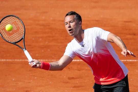 In München bereits in der ersten Runde ausgeschieden: Philipp Kohlschreiber in Aktion.
