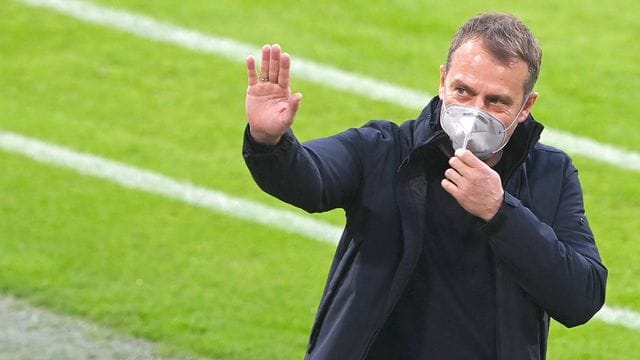Heißester Kandidat auf den Bundestrainerposten: Noch-Bayern-Trainer Hansi Flick. Heißester Kandidat auf den Bundestrainerposten: Noch-Bayern-Trainer Hansi Flick.