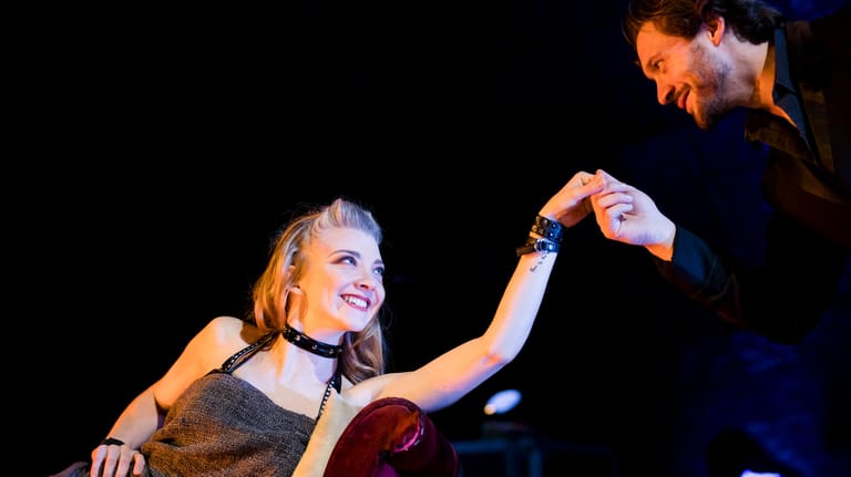 Natalie Dormer und David Oakes: Das Paar lernte sich bei dem Theaterstück "Venus in Fur" kennen.