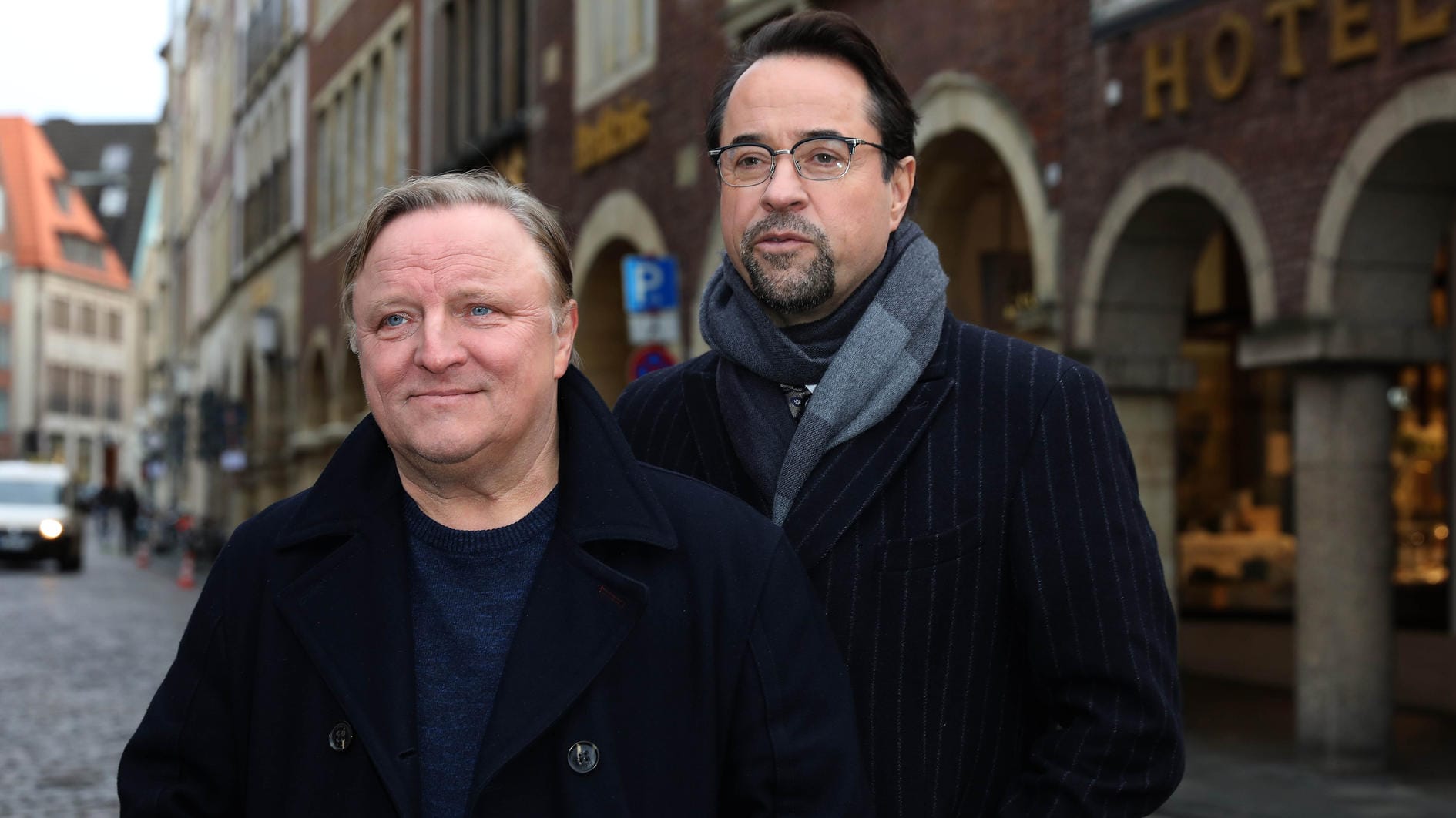 Axel Prahl und Jan Josef Liefers: Sie ermitteln als "Tatort"-Team in Münster.