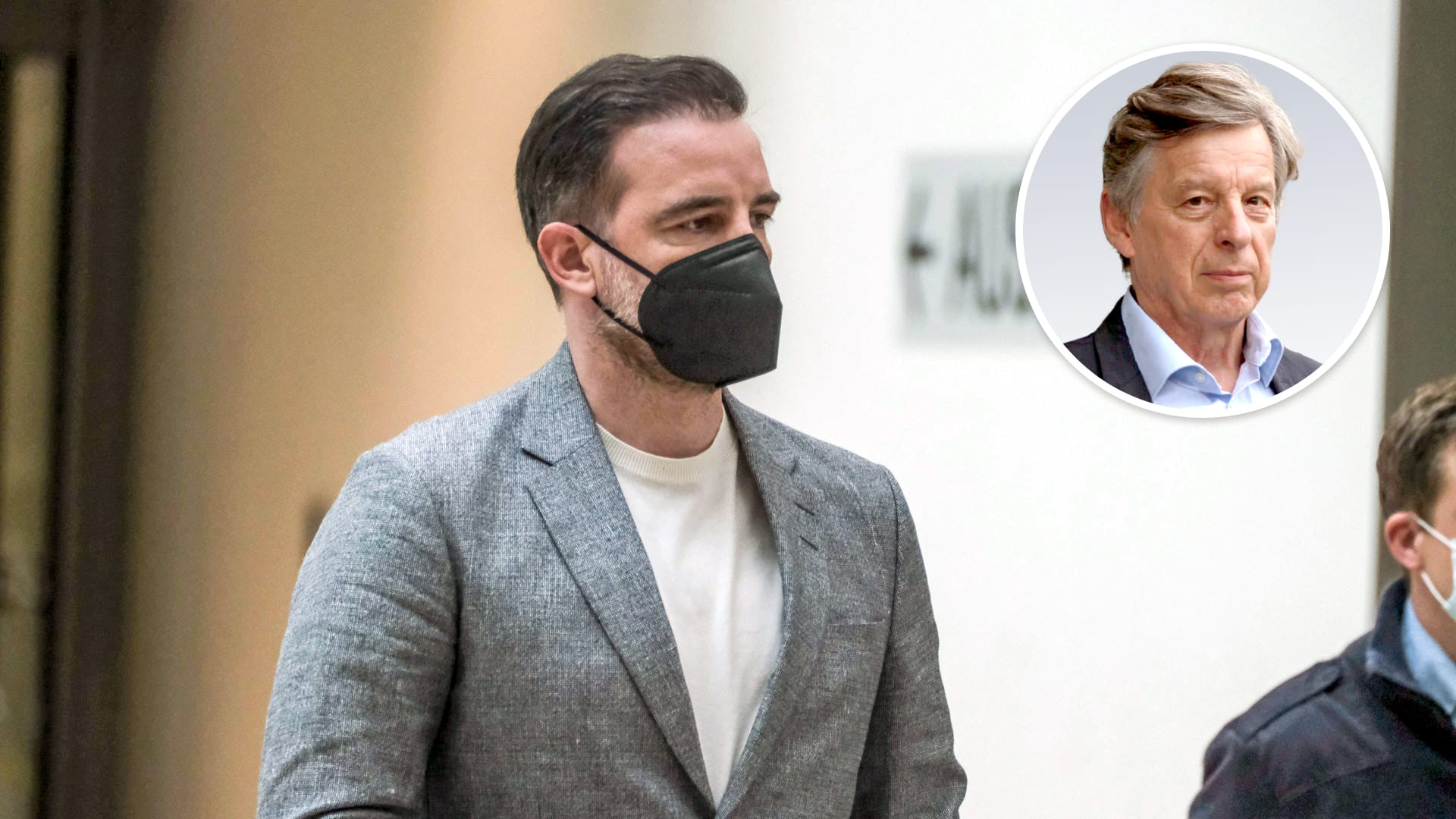 Christoph Metzelder am Donnerstag beim Prozessbeginn in Düsseldorf. Das Urteil fiel noch am gleichen Tag.