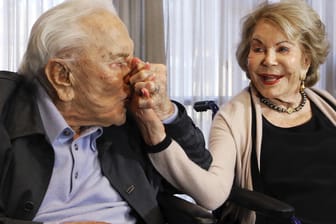 Kirk Douglas und Ehefrau Anne: Das Paar war 65 Jahre lang verheiratet.