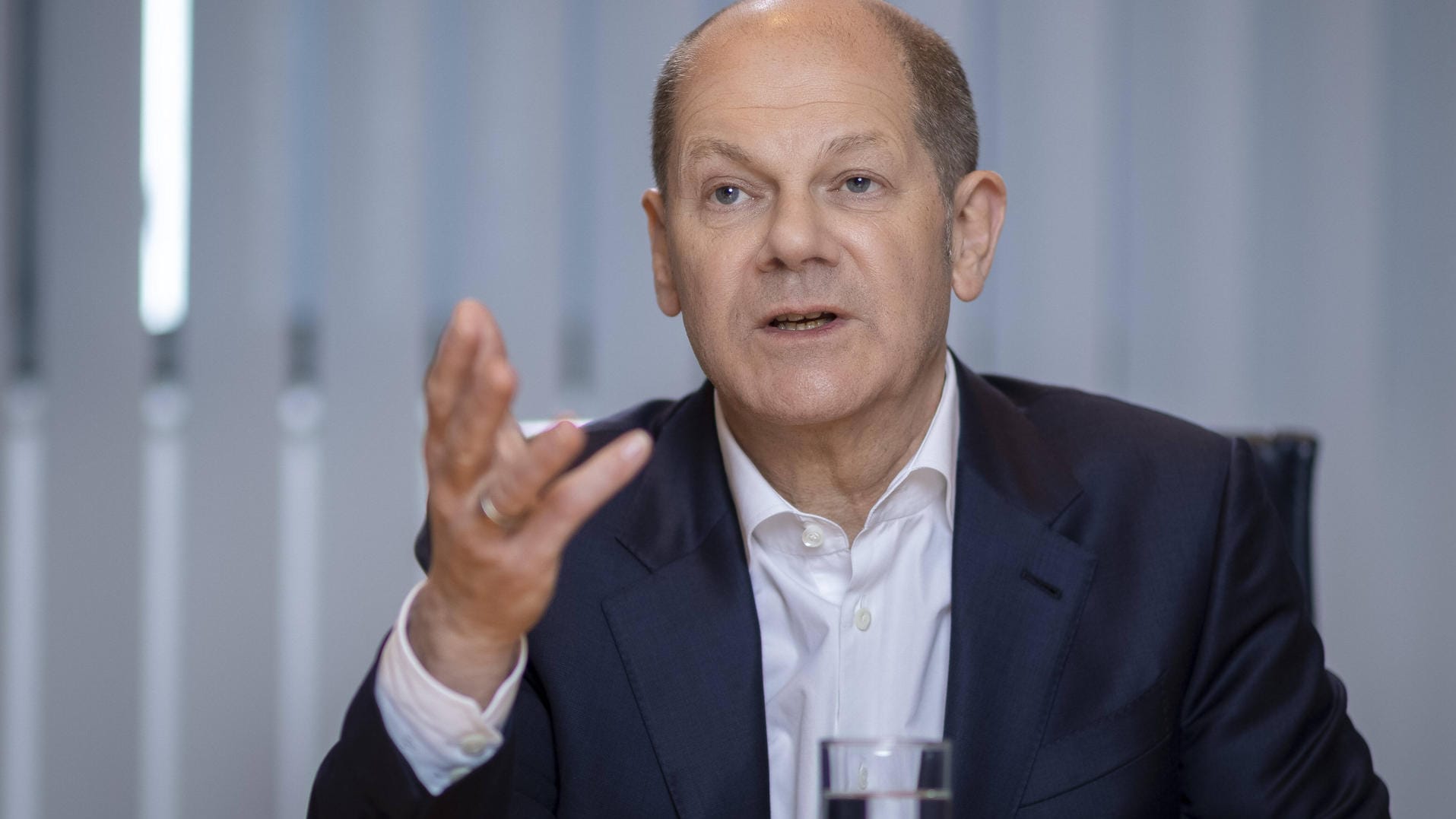 Olaf Scholz: Der Vizekanzler kündigt ein neues Klimaschutzgesetz an – noch in dieser Legislaturperiode.