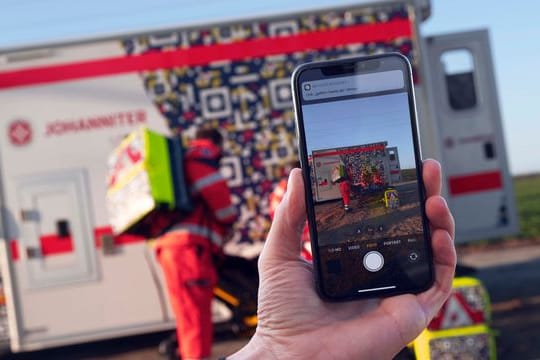 Projekt: QR-Code an Rettungswagen
