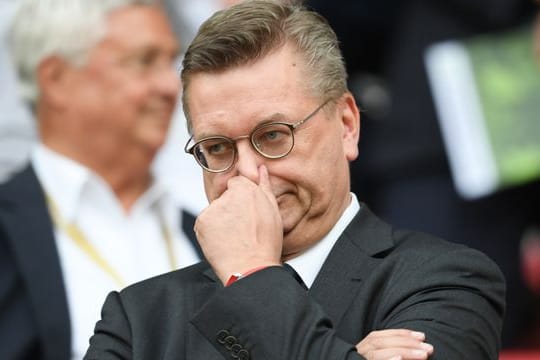 Der frühere DFB-Präsident Reinhard Grindel.