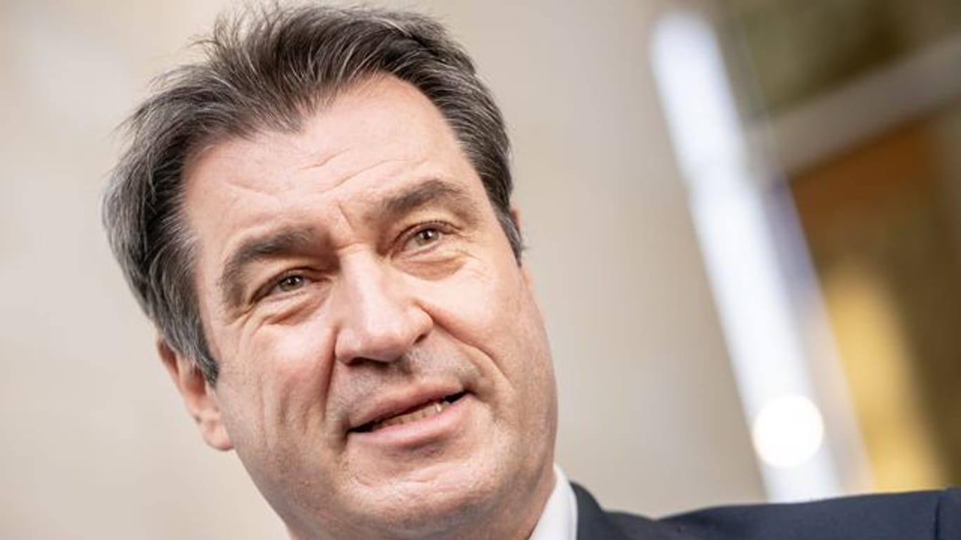 CSU-Vorsitzender Markus Söder ist mit Blick auf die Chancen der Union bei der Bundestagswahl optimistisch.