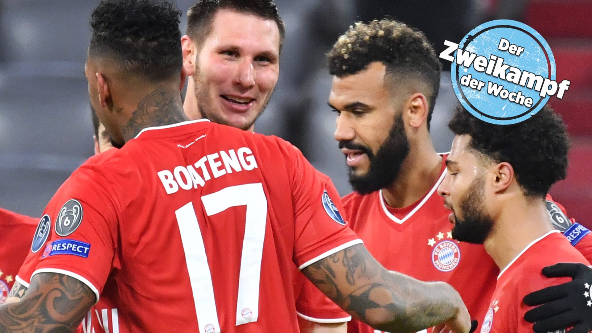 Wer bleibt, wer geht? Bayerns Boateng (v. l.), Süle, Choupo-Moting und Gnabry.