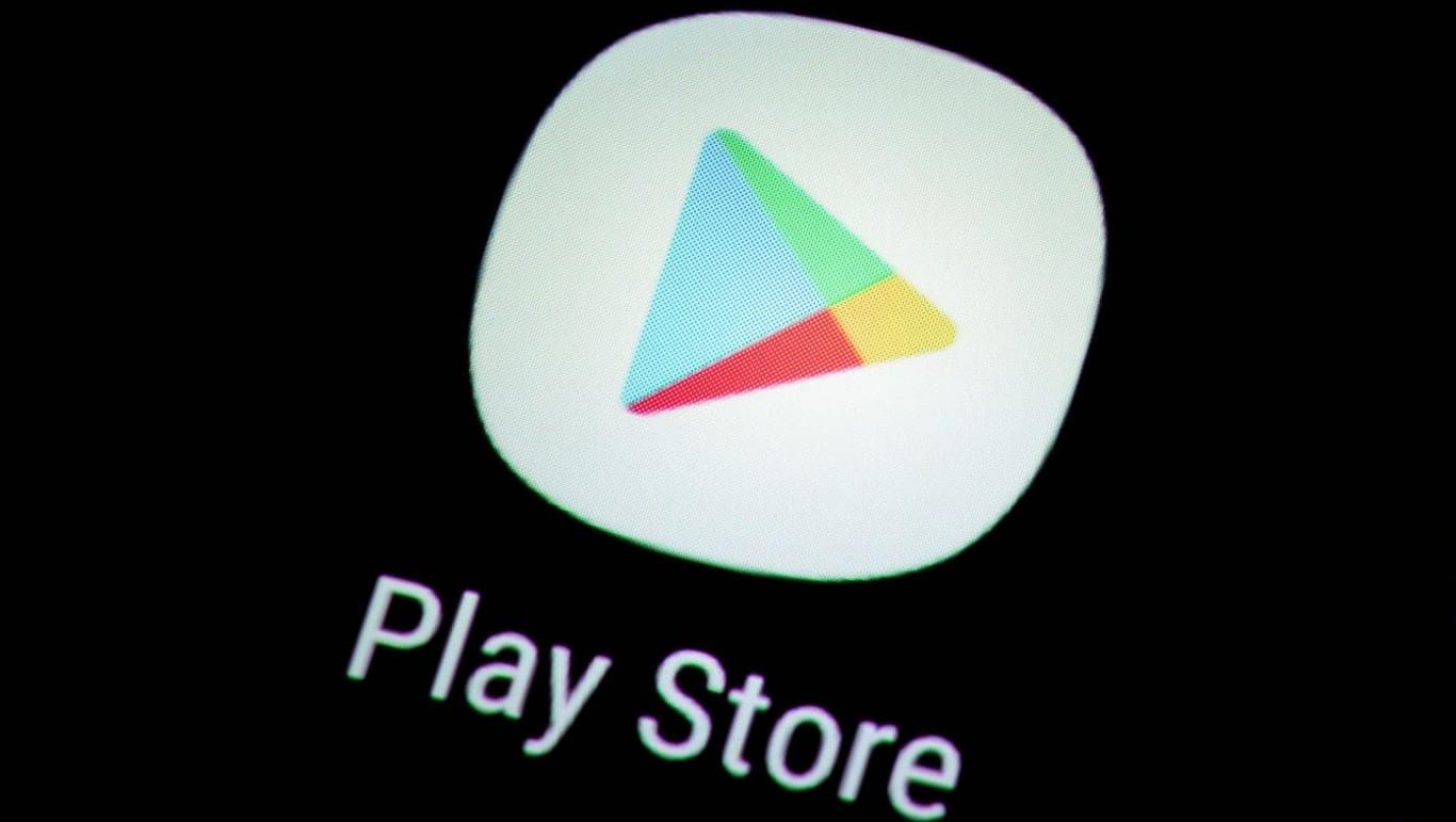Logo vom Google Play Store (Symbolbild): Er soll bald anders aussehen.
