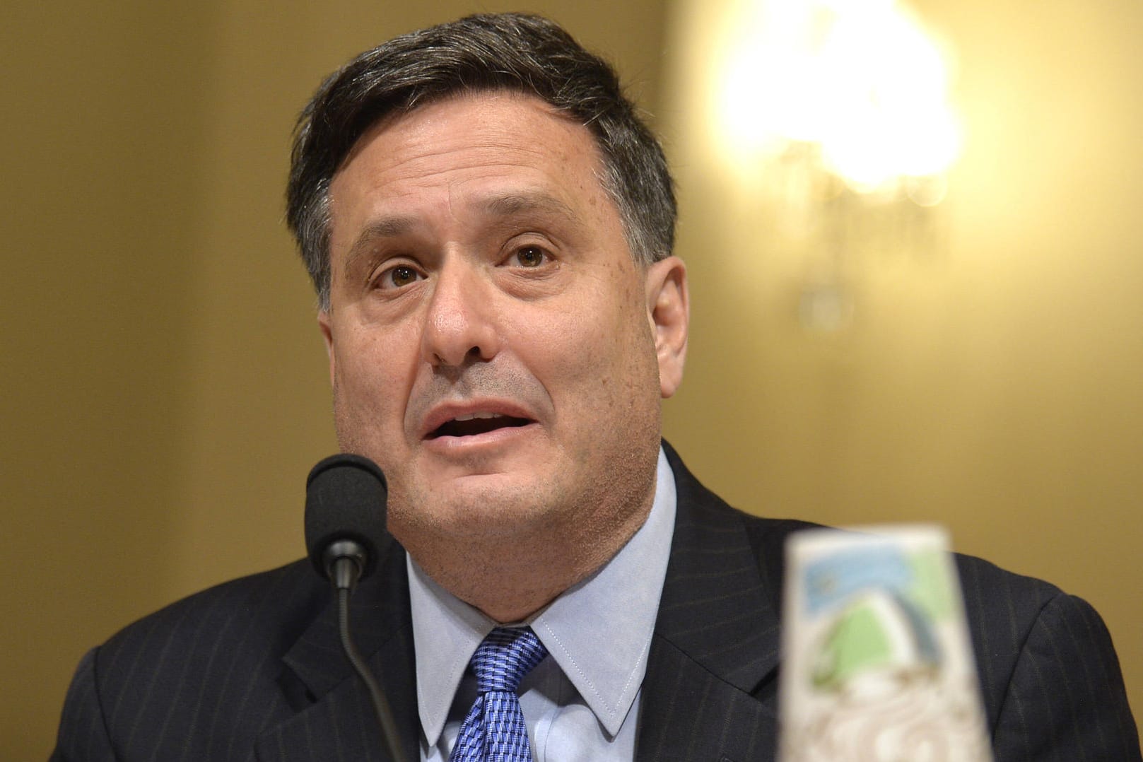 Ron Klain bei einer Anhörung im Capitol von Washington: Der Stabschef im Weißen Haus dementiert Berichte aus dem Iran, dass die USA mit dem Land einen Gefangenenaustausch planen. (Archivfoto)