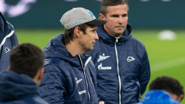 Trainer Sergej Semak hat mit Zenit St.