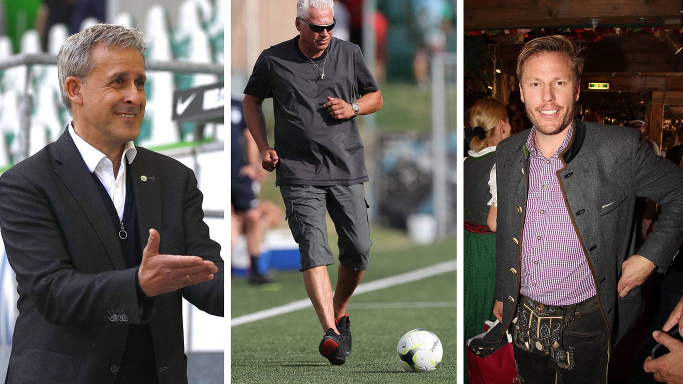 Pierre Littbarski, Toni Polster und Christian Lell: Viele der ehemaligen FC-Profis arbeiten noch immer im Fußball-Geschäft.