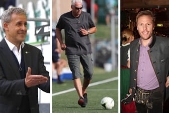 Pierre Littbarski, Toni Polster und Christian Lell: Viele der ehemaligen FC-Profis arbeiten noch immer im Fußball-Geschäft.