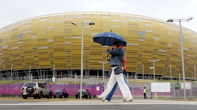 Das Finale der Europa League findet im Stadon in Gdansk mit Zuschauern statt.