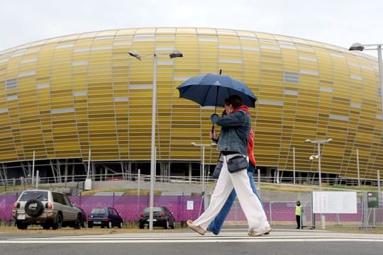 Das Finale der Europa League findet im Stadon in Gdansk mit Zuschauern statt.