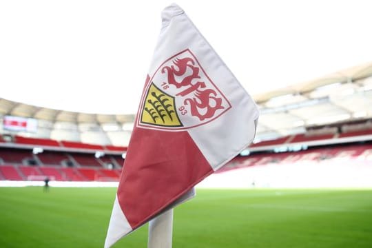 Blick in das leere Stadion des VfB Stuttgart.