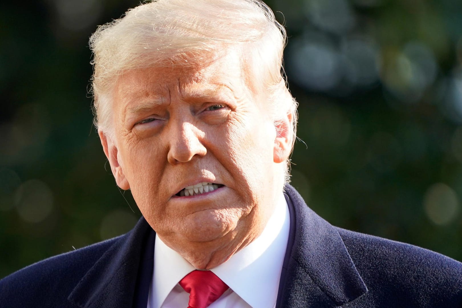 Der ehemalige US-Präsident Donald Trump: Ob Trumps Profil dauerhaft gesperrt bleibt, will Facebooks Aufsichtsgremium am Mittwoch bekanntgeben.