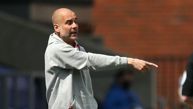 Erwartet gegen Paris Saint-Germain ein hartes Spiel: Pep Guardiola, Trainer von Manchester City. Erwartet gegen Paris Saint-Germain ein hartes Spiel: Pep Guardiola, Trainer von Manchester City.