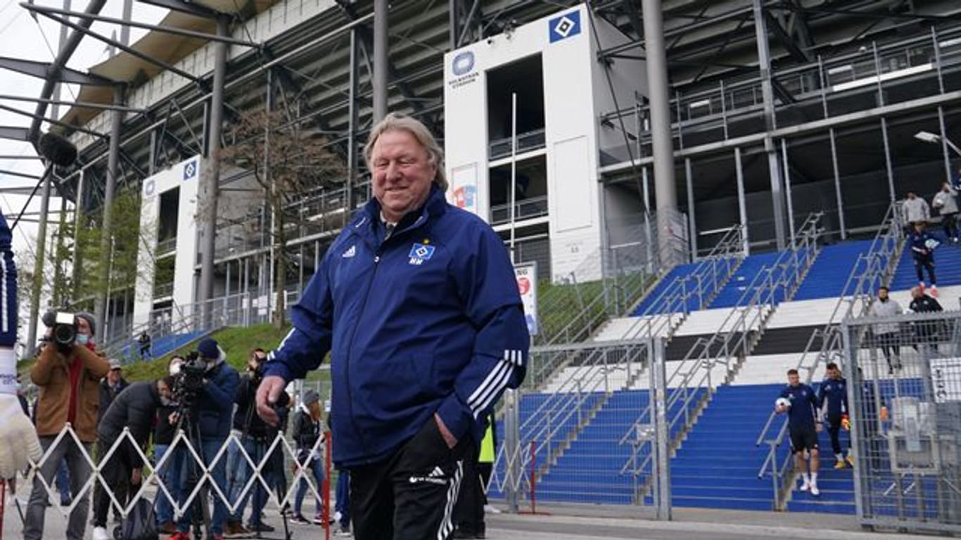 Der neue Trainer des Hamburger SV: Horst Hrubesch übernimmt die Mannschaft bis zum Saisonende.