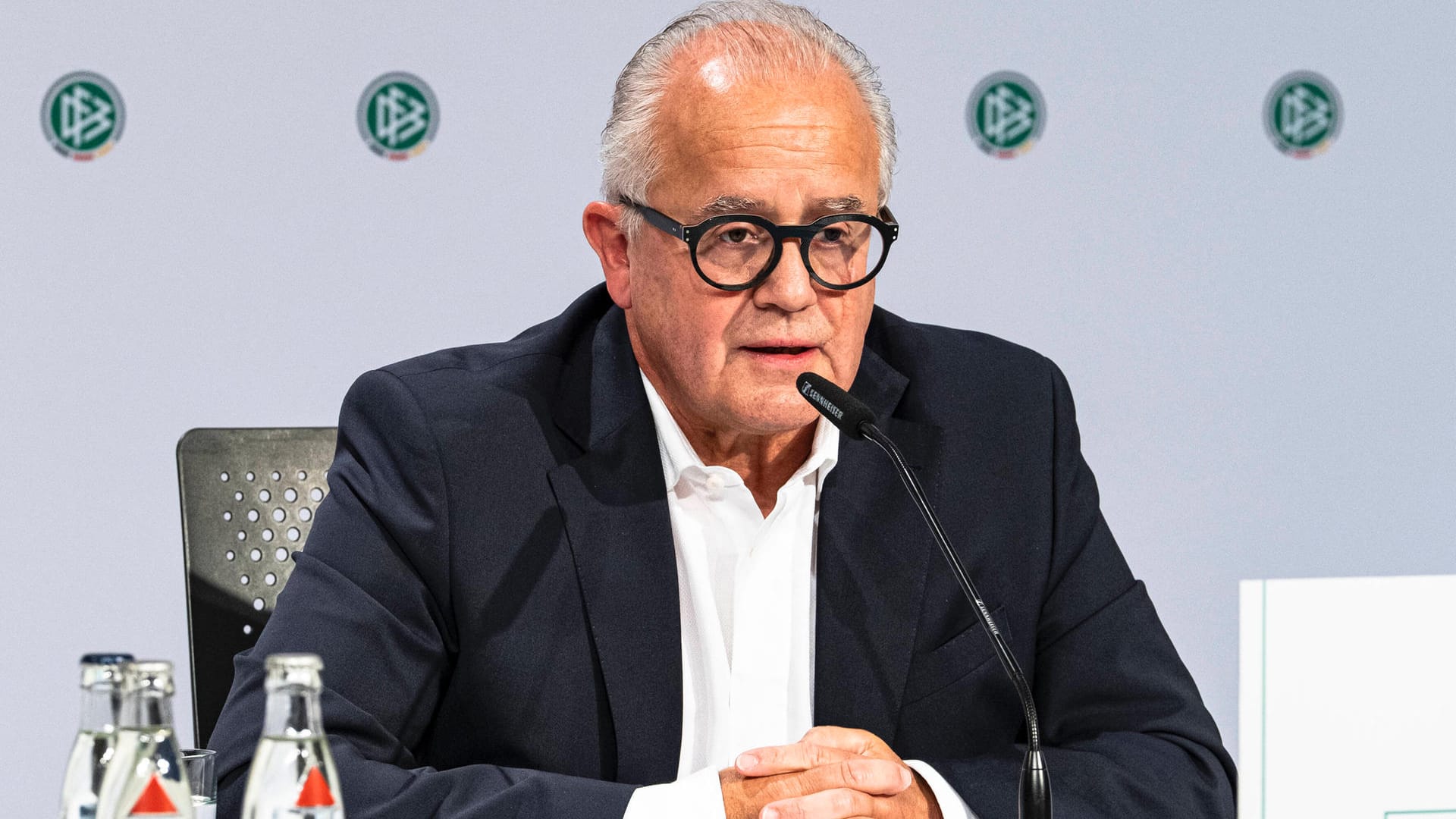 Fritz Keller: Der DFB-Präsident hat eine ungewisse Zukunft.