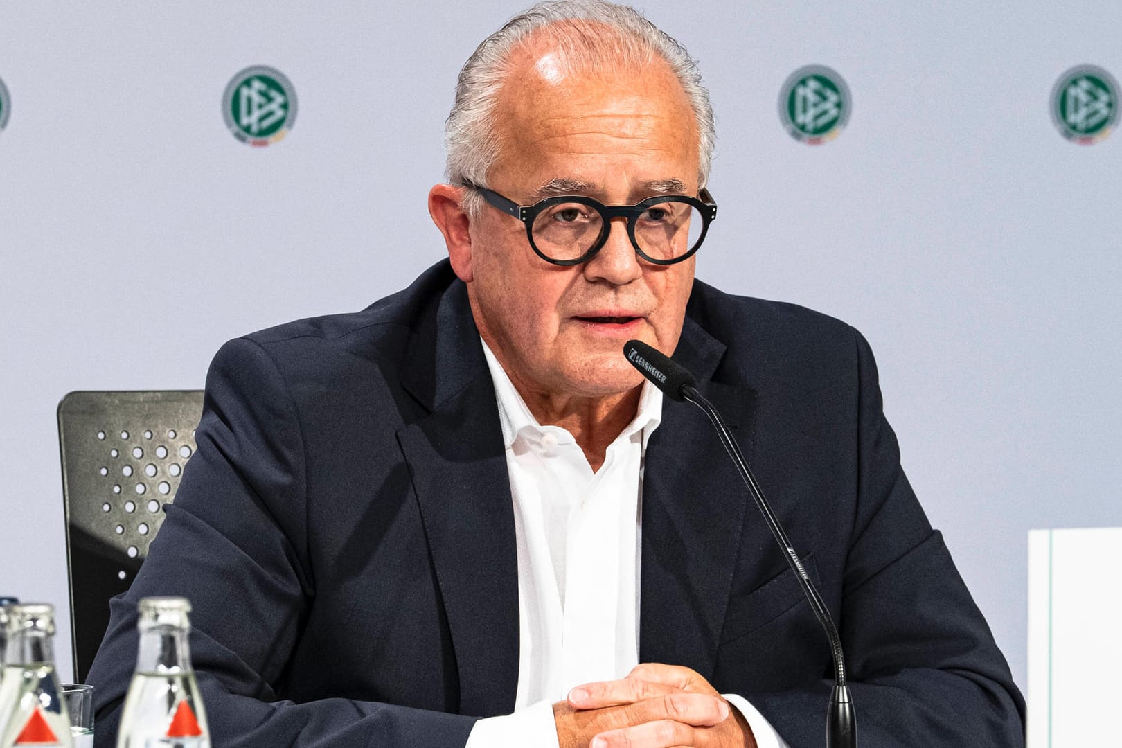 Fritz Keller: Der DFB-Präsident hat eine ungewisse Zukunft.