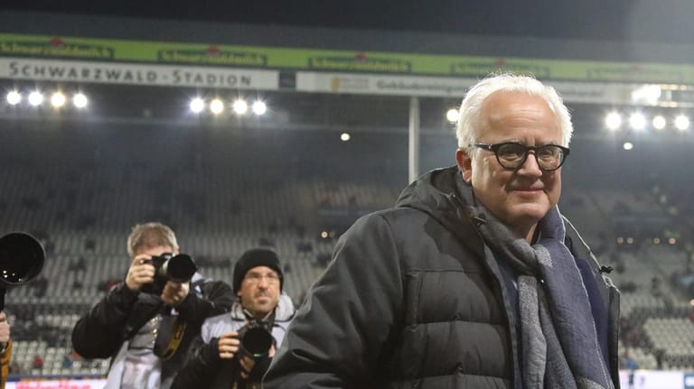 Fritz Keller: Der DFB-Präsident war zuvor Präsident beim SC Freiburg von 2014 bis 2019.